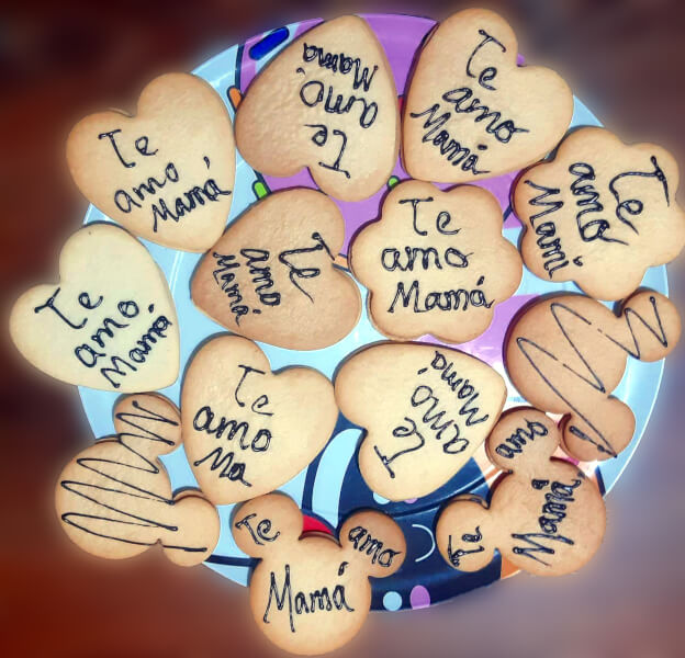 la liebre galletas con mensajes